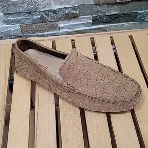 Henrick stripe perf loafer new arrivals